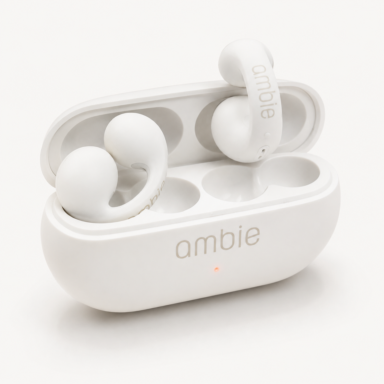 Auriculares Ambie Blancos y Negros con Estuche de Carga Premium | ¡Pago Contra Entrega! 🚚🔥