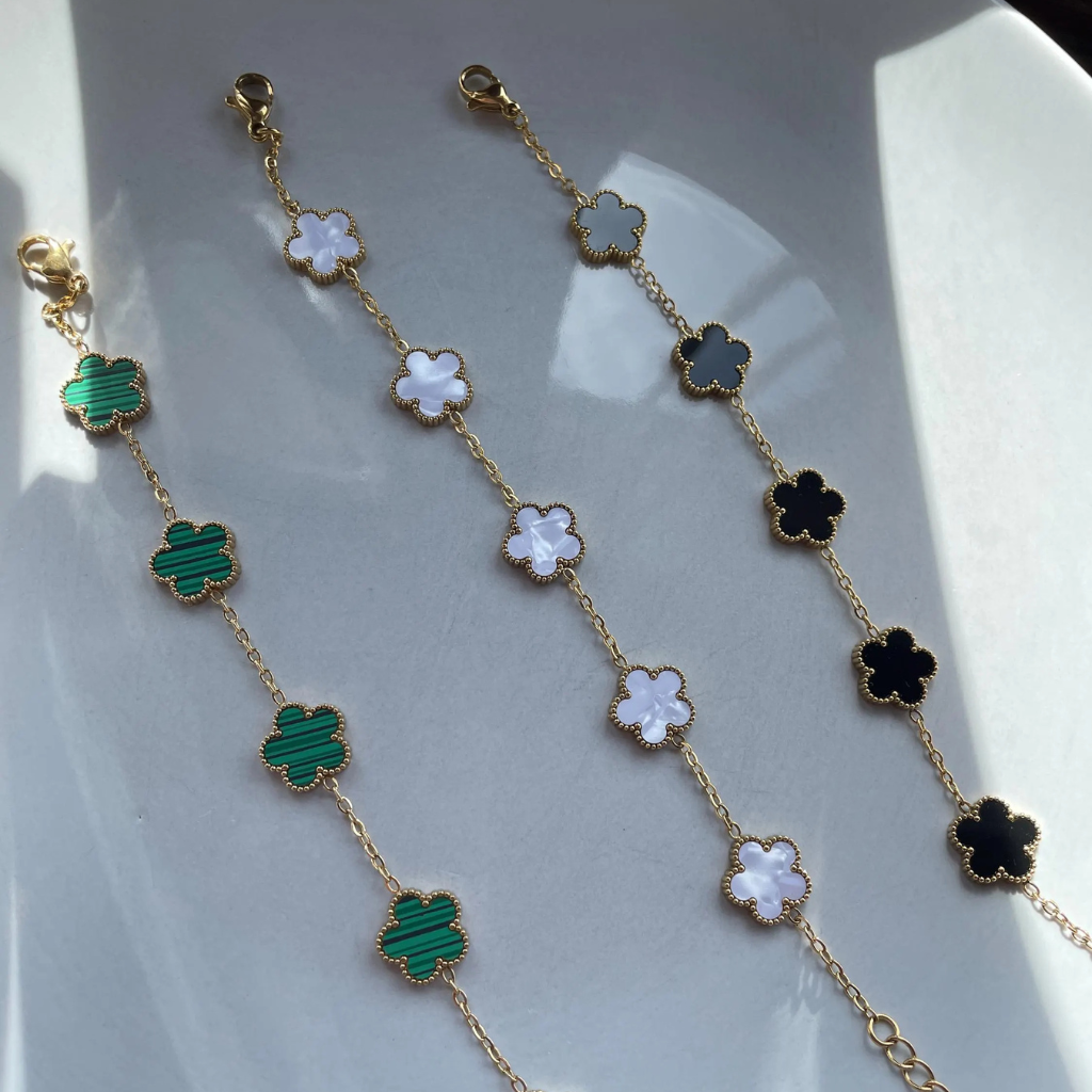 🍀 PULSERA TRÉBOL – ELEGANCIA + CAJITA DE REGALO 🎁 | PAGA AL RECIBIR | 🔥 OFERTA ESPECIAL ECUADOR  🍀 COMPRA 1 Y LLEVA 2 PULSERAS