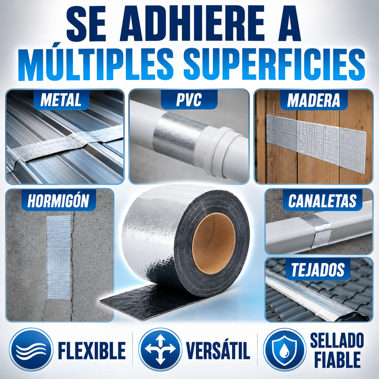 🏠✨ Cinta Asfáltica Impermeable Stantek® | 🚚 Envío GRATIS + 💵 ¡Paga al Recibir!