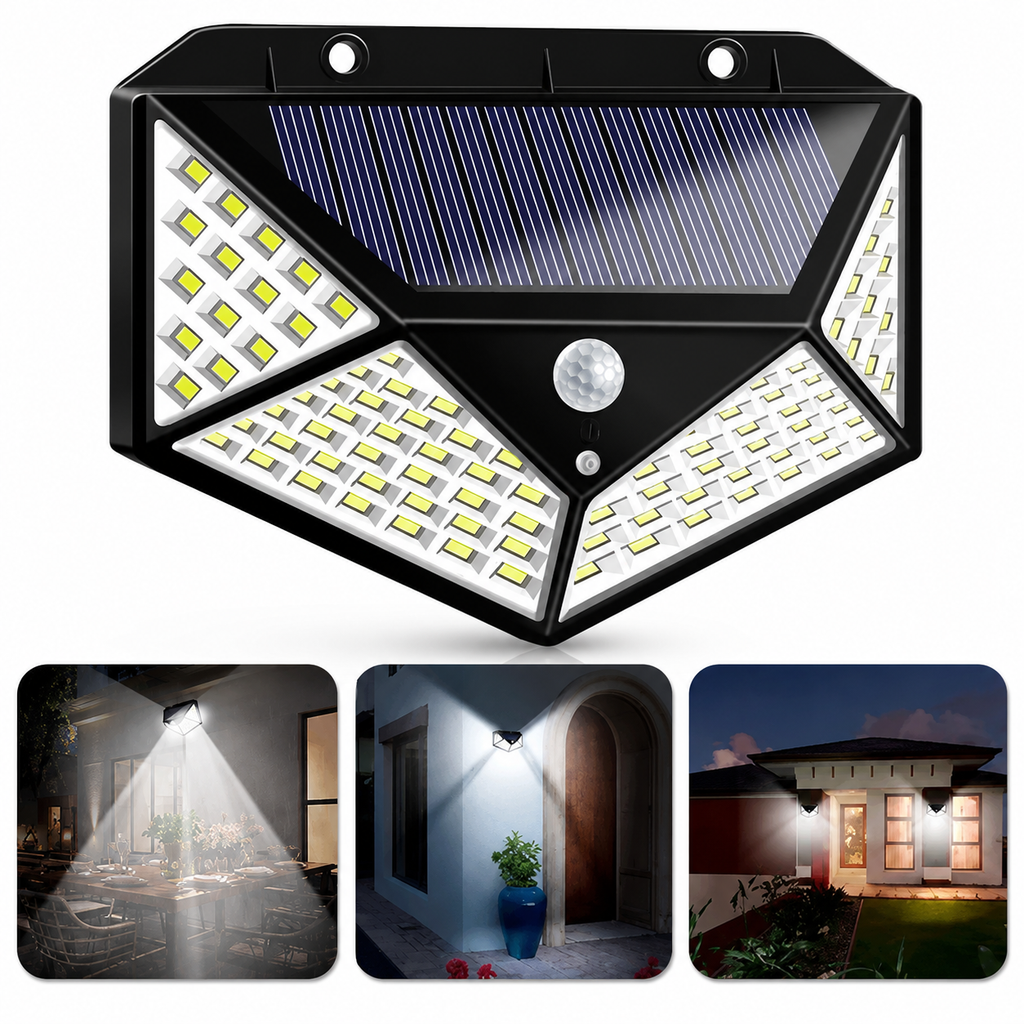 🔥 ¡OFERTA POR TIEMPO LIMITADO! Compra 1 y leve 3 lámparas solares LED 🎁